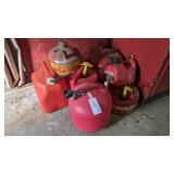 Asst. gas cans