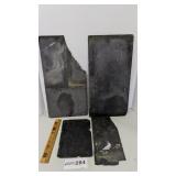 4 pcs. roof slate