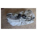 3 Coleman air mattresses, 2 pumps