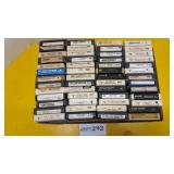 52 - 8 track tapes