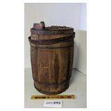 Old wood nail keg