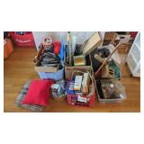 General household items, multiple boxes