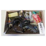 2 glue guns and glue sticks