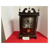 Korean reproduction pillar & scroll clock