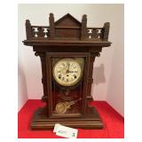 EN Welch, month & calendar clock (works)