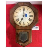 Harris & Mallow octagon drop wall clock