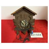 Brown Cuckoo clock