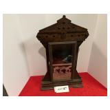 Kitchen clock case, Seth Thomas, 23' tall