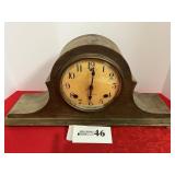 Session mantel clock, no back door