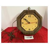 Bulova hanging advertising clock, unknown if works