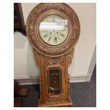 Polynesian Lobby clock, Korean Made