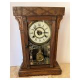 1886 New Haven Humber mantel clock, 18'