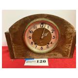 Plymouth mantel clock, no glass