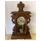 1895 New Haven kitchen clock, lobbyist, 23'