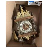 Dutch Fresian wall clock in box