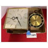 Elgin wall clock, no weights or pendulum, and