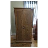 Entertainment cabinet 31x23x64 tall