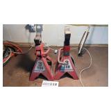 (2) 3 ton jack stands