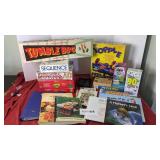 Games, books, cookbooks