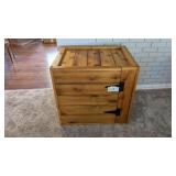 Pine storage box, 31'x24'x29' tall