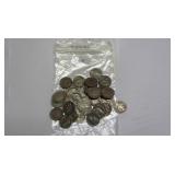 40 1937 D Buffalo Nickels worth $1.00 each