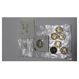 7 Assorted Buffalo Nickels worth $1.00 each