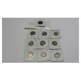 10 Assorted Buffalo Nickels worth $1.50 each