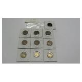 10 Assorted Buffalo Nickels worth $2.00 each