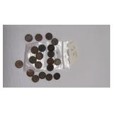 20 Assorted Indian Head Pennies worth $3 each
