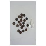 20 Assorted Indian Head Pennies worth $2 each