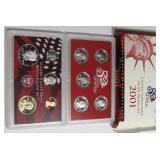 2001 United States Silver Proof Set