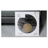 1909 Indian Head Penny - G4 Condition