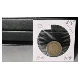 1909 Indian Head Penny - VG8 Condition