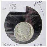 1926 S Buffalo Nickel - VG8 Condition