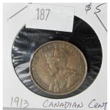 1913 Canadian Cent
