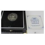 1754 8 Reales Silver Coin - with COA