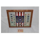 State Quarters Framed