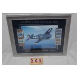American Advances in Aviation  F6F Hellcatframed