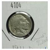 1916 D Buffalo Nickel G4 Condition