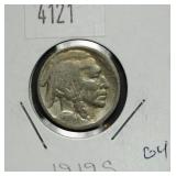 1919 S Buffalo Nickel G4 Condition