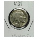 1920 D Buffalo Nickel VG8 Condition