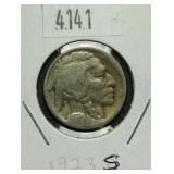 1923 S Buffalo Nickel G4 Condition