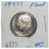 1977 S Roosevelt Dime  Proof Condition
