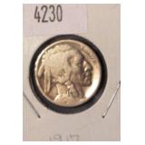 1917 Buffalo Nickel G4 Condition