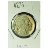 1917 Buffalo Nickel G4 Condition