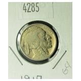 1917 Buffalo Nickel G4 Condition