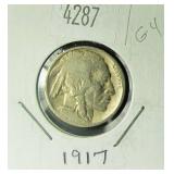 1917 Buffalo Nickel G4 Condition