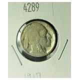 1917 Buffalo Nickel G4 Condition