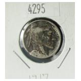 1917 Buffalo Nickel G4 Condition