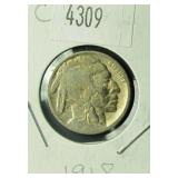 1918 Buffalo Nickel G4 Condition
